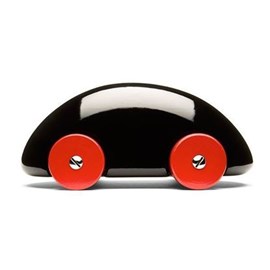 Streamliner Classic Black wooden car