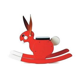 Picture of Rocking Rabbit Red