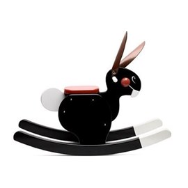 Show details for Rocking Rabbit Black Picture of Rocking Rabbit Black
