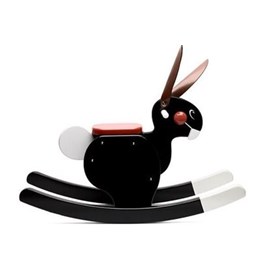 Picture of Rocking Rabbit Black