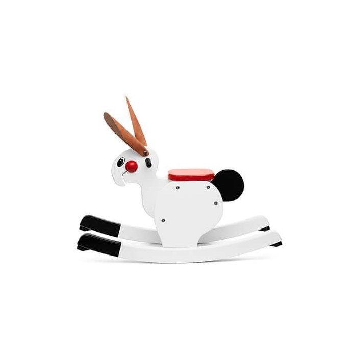 Picture of Rocking Rabbit white