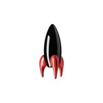 Rocket Svart/Röd