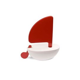 Show details for Sailboat Red/White Picture of Sailboat Red/White